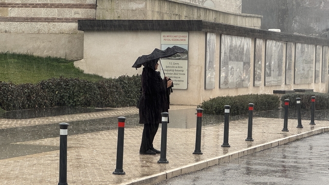 Edirne'de sağanak etkili oldu