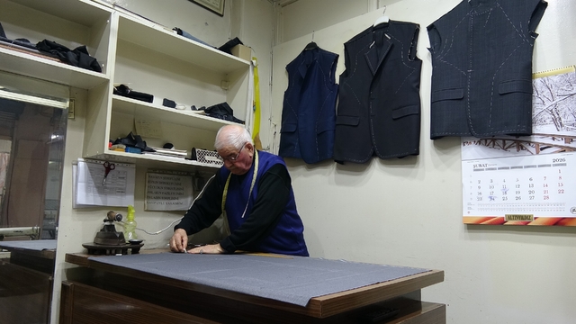 Terzilik mesleğinde yarım asrı geride bıraktı