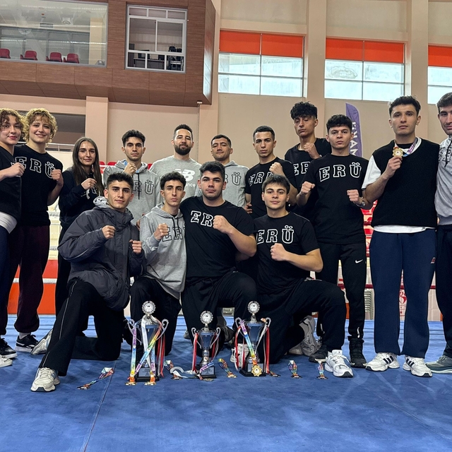 Erciyes Üniversitesi Muaythai'de zirvede