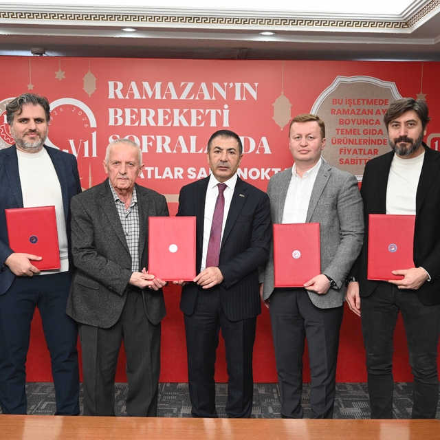 DTO'nun öncülüğünde Denizli'de Ramazan ayında temel gıdada sabit fiyat uygu...