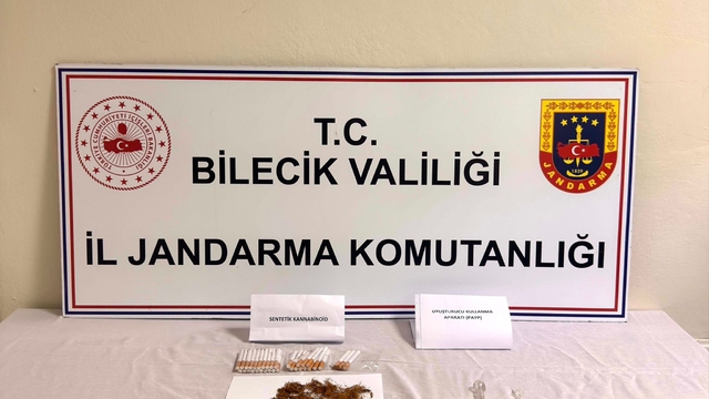 Bilecik'te uyuşturucu operasyonunda şüpheli yakalandı