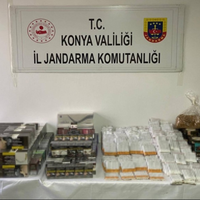 Jandarmadan tütün kaçaklarına operasyon
