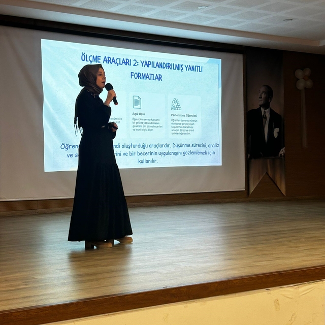 Düzce'de biçimlendirici değerlendirme eğitimi başarıyla tamamlandı