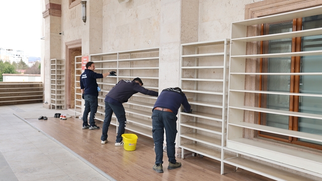 Tokat'ta ibadethaneler Ramazan'a hazırlandı