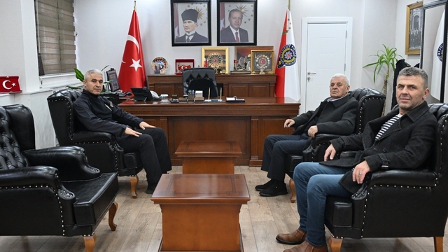 Ergüder, Şehit Polis Turgut Külünk'ün ailesini ağırladı