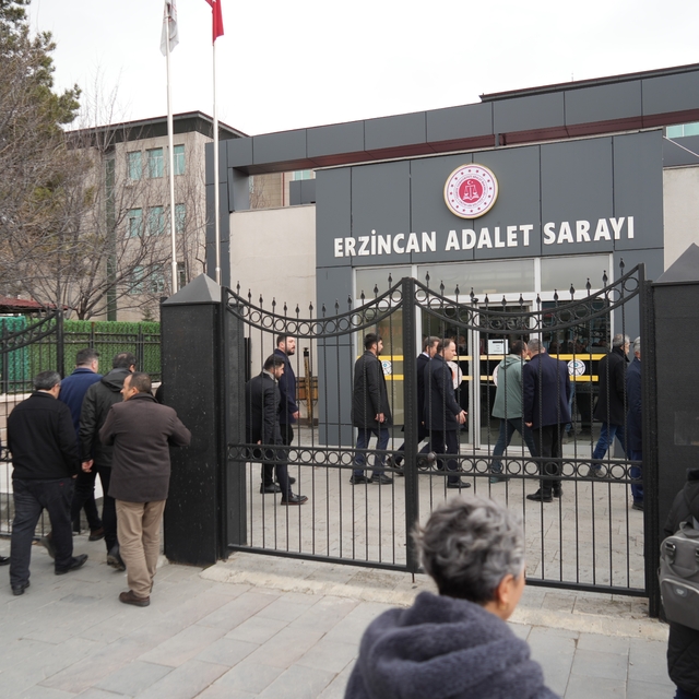 Erzincan'da maden kazası davasının 6'ıncı duruşması başladı