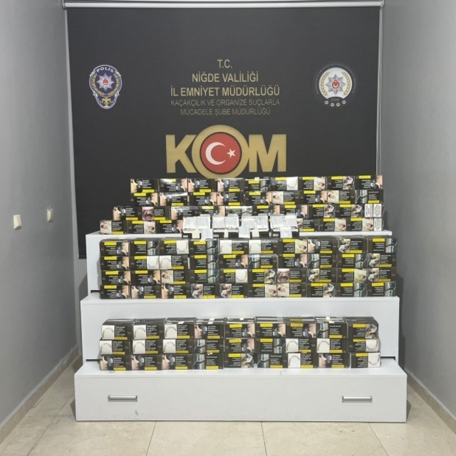 Niğde'de kaçak tütün operasyonu: 2 şüpheli yakalandı
