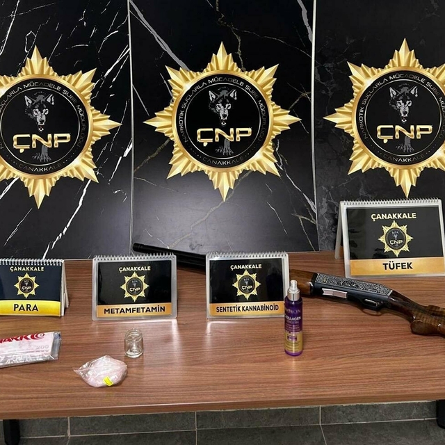 Çanakkale'de uyuşturucu operasyonu: 3 tutuklama