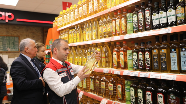 Trakya'da ramazan öncesi zincir marketlerde fiyat ve etiket denetimi yapıldı