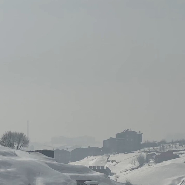 Yüksekova-Ankara uçak seferine sis engeli