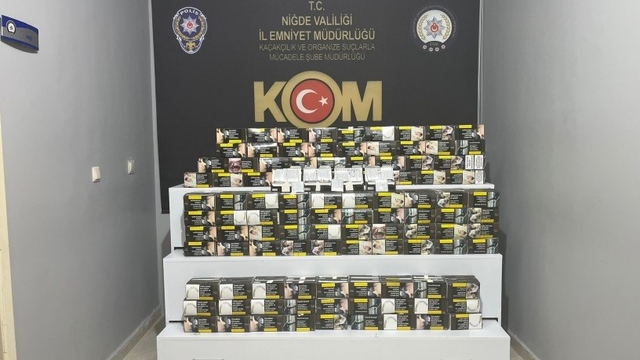 Niğde'de kaçak tütün operasyonu: 2 şüpheli yakalandı