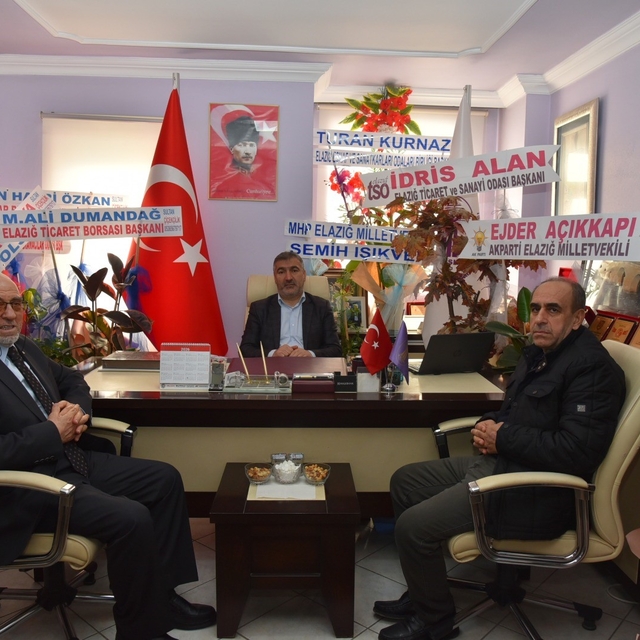 Başkan Dumandağ,  Kovancılar ve Karakoçan'da temaslarda bulundu