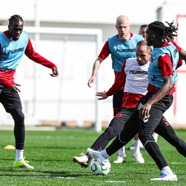 Samsunspor, KF Shkndija maçı hazırlıklarını tamamladı