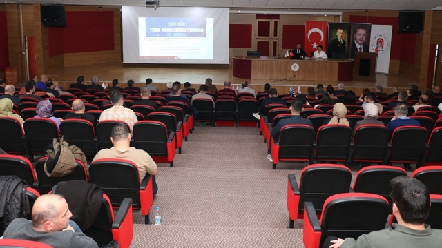 Amasya'da "Yükseköğretimde kalite" konulu eğitim yapıldı