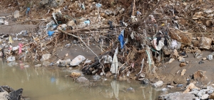 Selin ardından oluşan plastik atıklar dikkat çekti