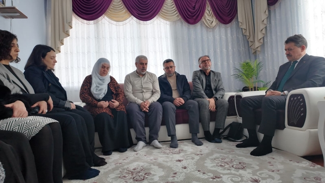 Başsavcı Ali Yeldan'dan, Mihriban Yılmaz'ın ailesine taziye ziyareti