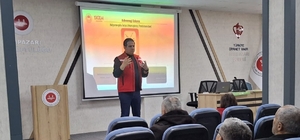 Salıpazarı'nda kahverengi kokarca ile mücadele eğitimi