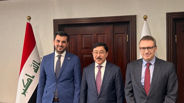 DEİK/Türkiye-Irak İş Konseyi Başkanı Halit Acar, Irak Merkez Bankası Başkanı Al-Alaq ile görüştü
