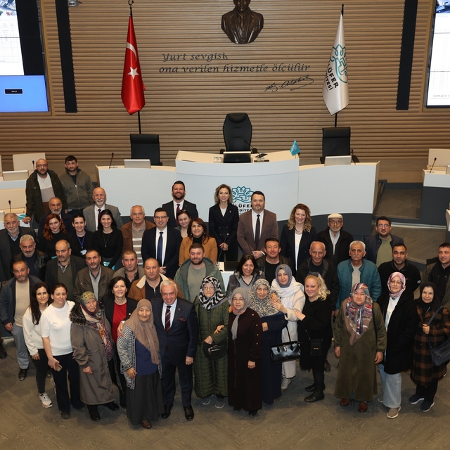 Kentsel dönüşümde örnek model Barış Mahallesi sakinlerine anlatıldı