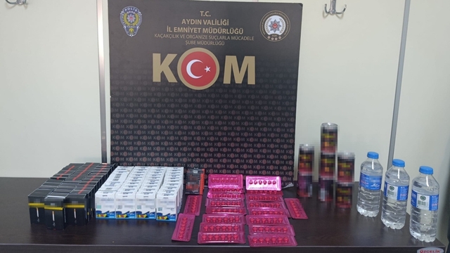 Yüzlerce makaron ele geçirildi