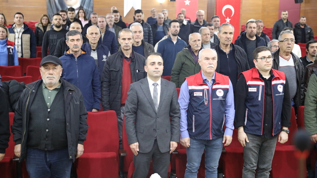 Edirne'de çiftçilere B-Reçete Sistemi anlatıldı
