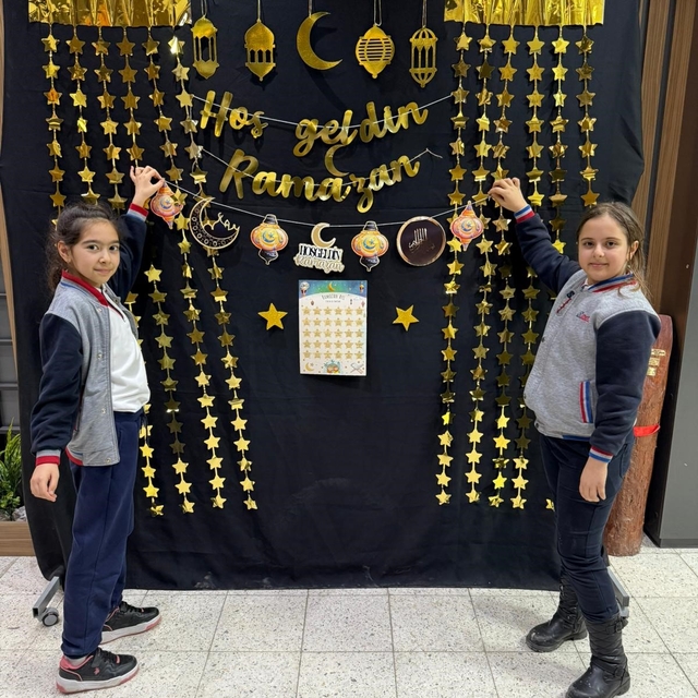 Miniklerin okulda Ramazan hazırlığı