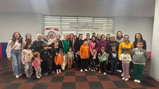 Nazilli'de anne ve çocuklara sağlıklı yaşam desteği