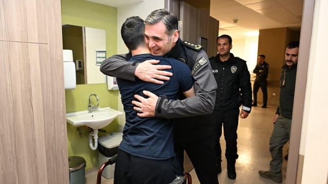 Operasyonda yaralanan özel harekat polisi taburcu edildi