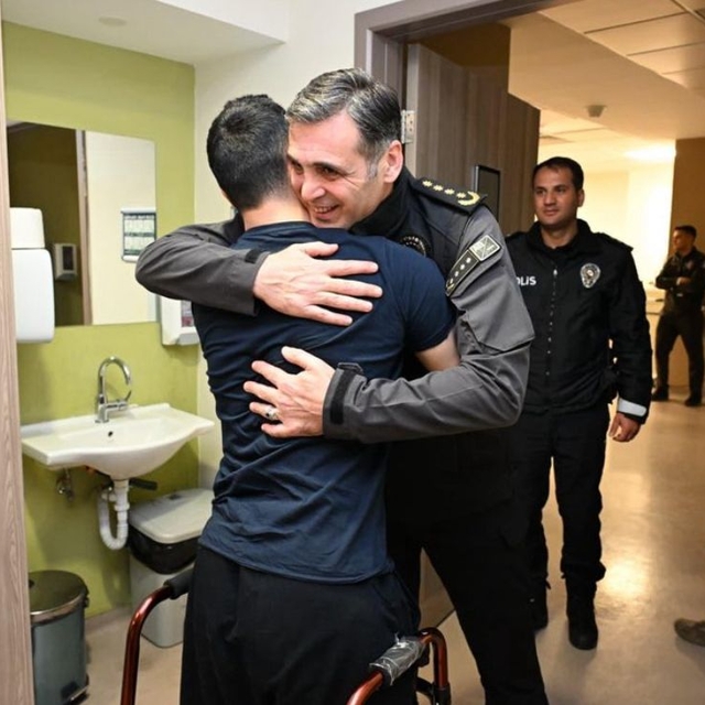 Operasyonda yaralanan özel harekat polisi taburcu edildi