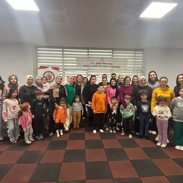 Nazilli'de anne ve çocuklara sağlıklı yaşam desteği