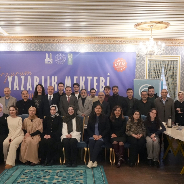 "Erzurum Yazarlık Mektebi" ilk mezunlarını verdi