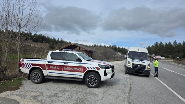 Burdur'da 84 araç trafikten men edildi