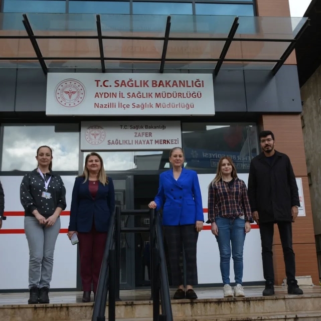 Kaymakam Küpeli Kan, Nazilli'de sağlık çalışmalarını yerinde inceledi