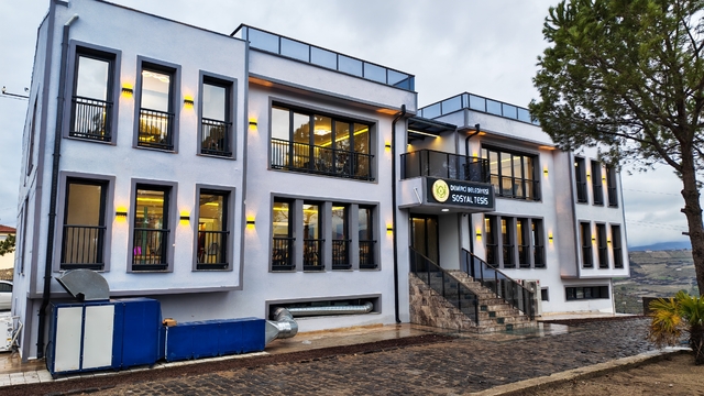 Demirci'de eski meteoroloji binası sosyal tesise dönüştürüldü