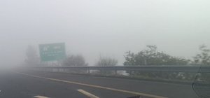 Şanlıurfa-Gaziantep yolunda yoğun sis etkili oldu