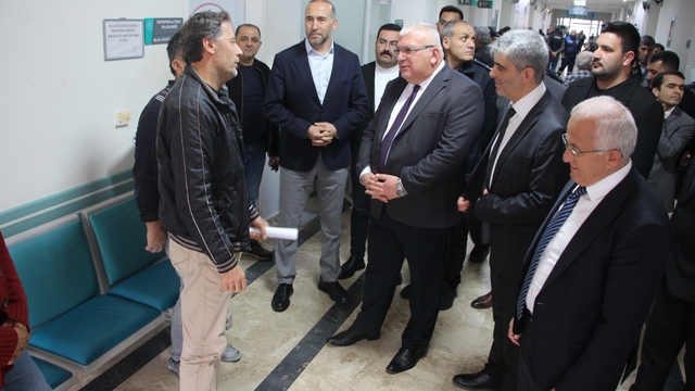 Kumluca Devlet Hastanesi'nde 1 yılda 424 bin 651 hasta muayene edildi