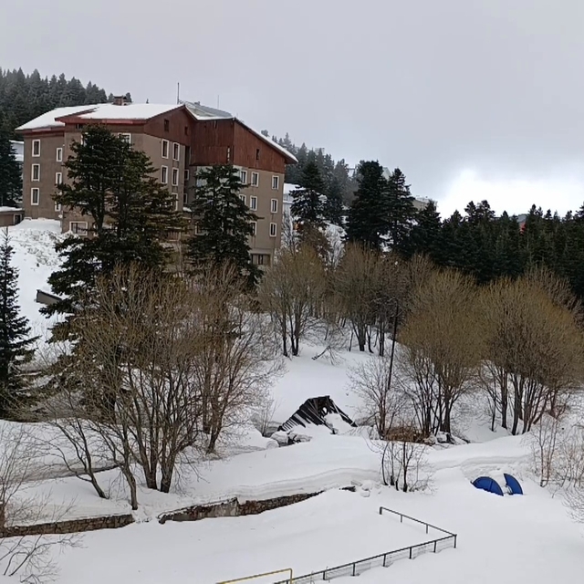 Uludağ'da kar bereketi hem turizmi hem barajları sevindirdi