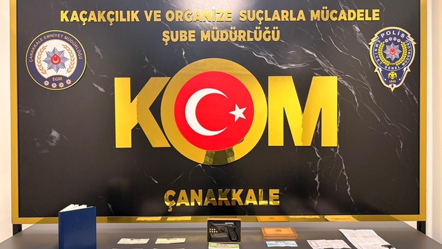 Çanakkale'de tefecilik yaptığı iddiasıyla 2 zanlı tutuklandı