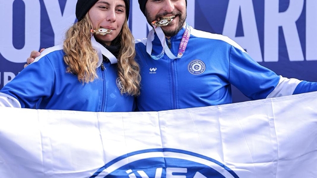 Egeli sporcular Kar Boccesi Şampiyonası'nda zirvede