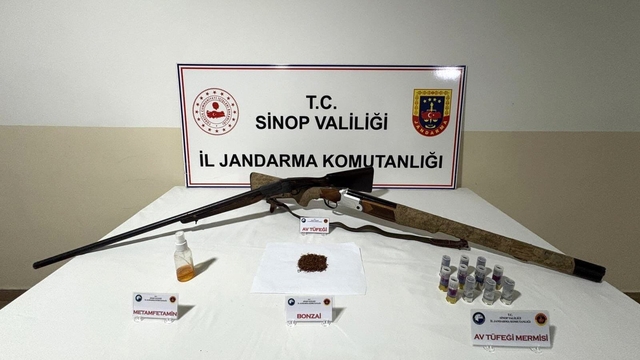 Sinop'ta zehir tacirlerine operasyon: 7 gözaltı