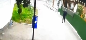 Tokat'ta fırtınanın devirdiği ağacın altında kalmaktan son anda kurtuldu