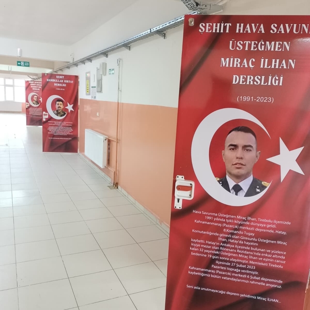 Tirebolu'da öğrenciler şehitleri sınıf kapılarında tanıyacak
