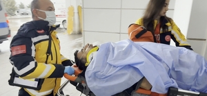 Asansör boşluğuna düşen inşaat işçisi ağır yaralandı