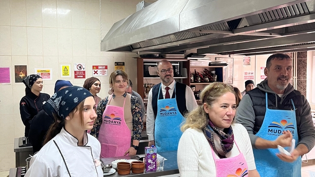 Bursa'da gastronomi atölyesi etkinliği gerçekleşti