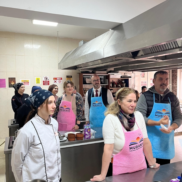 Bursa'da gastronomi atölyesi etkinliği gerçekleşti