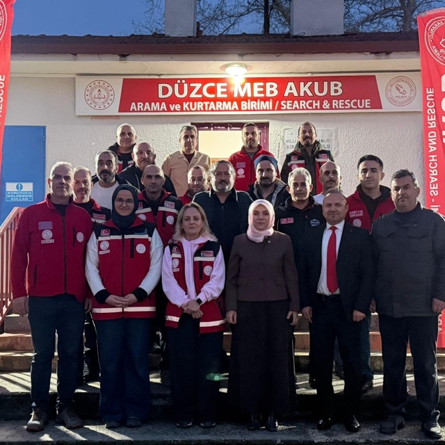 MEB AKUB Arama Kurtarma Ekibinin eğitim ve kamp alanına ziyaret