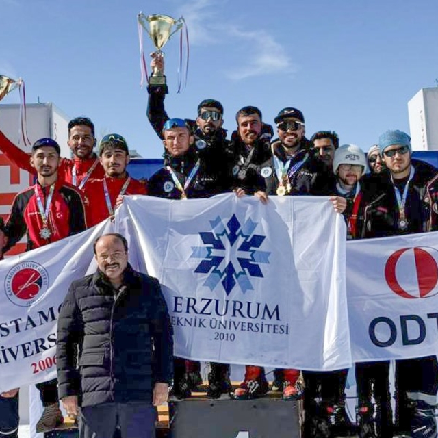 Kastamonu Üniversitesi, Kış Spor Oyunları'nda Türkiye ikincisi oldu