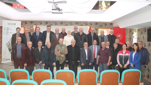 Çiftçilere tarım sigortası anlatıldı