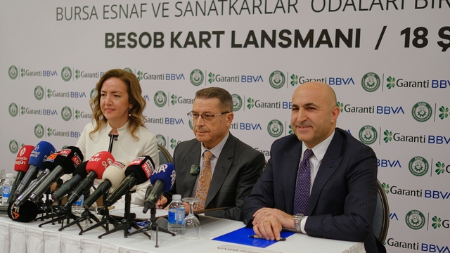 Garanti BBVA ile Bursa Esnaf ve Sanatkârlar Odaları Birliği'nden iş birliği