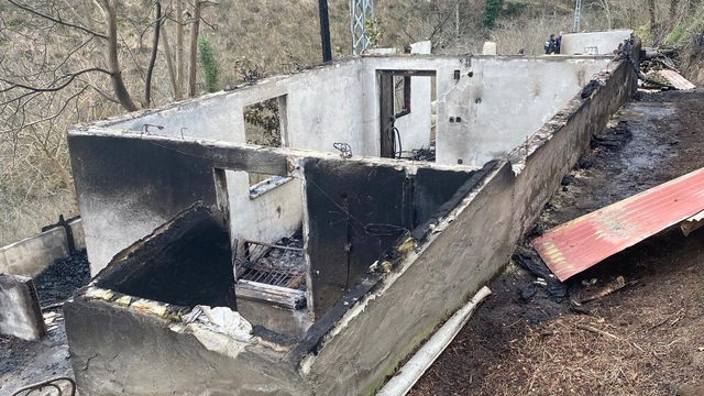 Ordu'da ev yangını